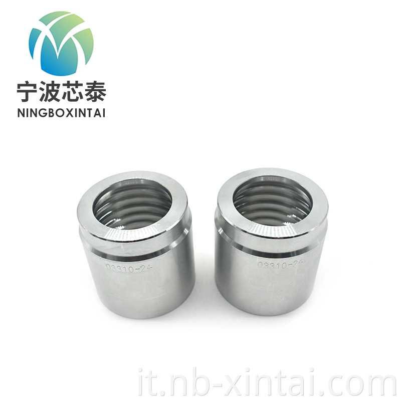 OEM 03310 Ferruco idraulico in acciaio al carbonio per SAE 100 R2 / EN 853 2SN tubo dal prezzo di fabbrica cinese